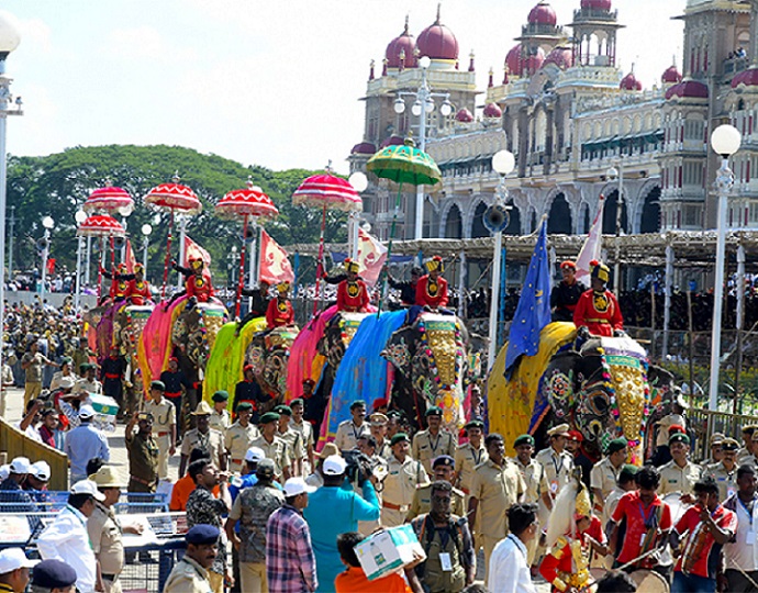 Mysore Dasara Festival Witnessing India